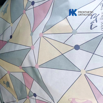 Geometric Figure Orthotic Transfer Paper Customized Color Width 60cm