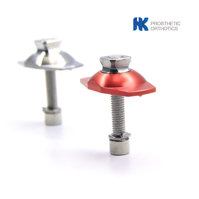 Titanium GR5 Lower Limb Pediatric Prosthetic Components For SACH Foot Adaptor