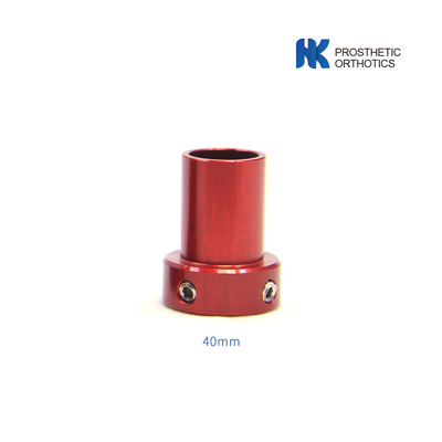Aluminium Kinderprothese Kurzpylon Adapter Länge 40 mm Durchmesser 22 mm