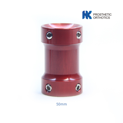 Aluminium-Prothese-Doppelkopfadapter für Kinder Länge 50 mm